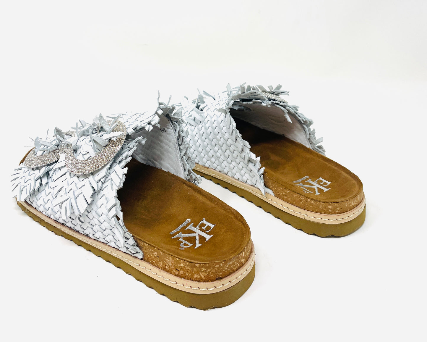 SANDALI BASSI EKP DONNA BIANCO - 3446 BIANCO