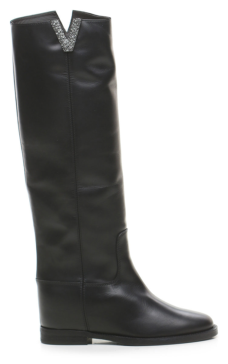 STIVALE VIA ROMA 15 DONNA NERO - 3651 NERO