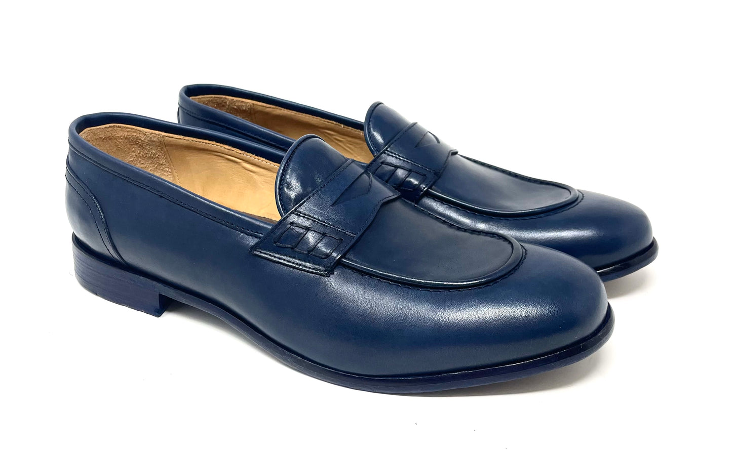 MOCASSINO VOLPATO UOMO BLU - 37012 BLU