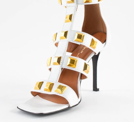 SANDALI VIA ROMA 15 DONNA BIANCO - 3704 BIAN