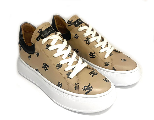 SNEAKERS VIA ROMA 15 DONNA SABBIA - 3842 SAND