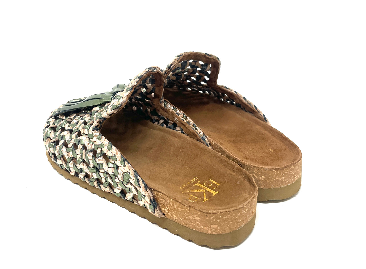 SANDALI BASSI EKP DONNA VERDE - 3948PLA VERDE