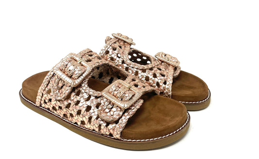 SANDALI BASSI EKP DONNA ROSA - 3950K PLA/ROSA