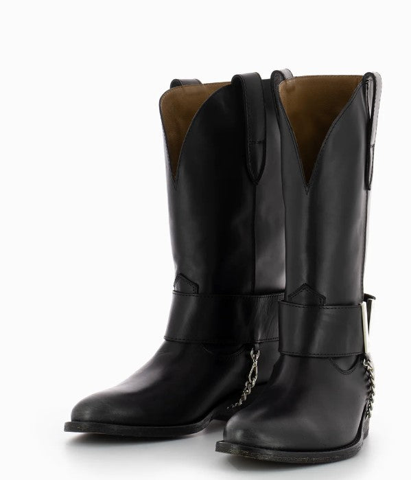 STIVALE VIA ROMA 15 DONNA NERO - 3950 NERO