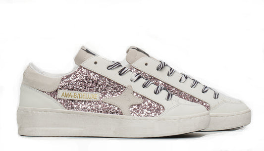 SNEAKERS AMA BRAND DONNA BIANCO - 4039 BI/GLIC