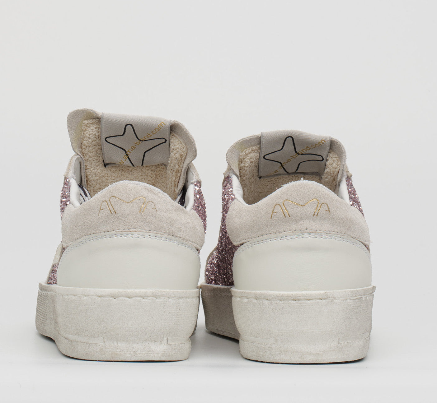 SNEAKERS AMA BRAND DONNA BIANCO - 4039 BI/GLIC