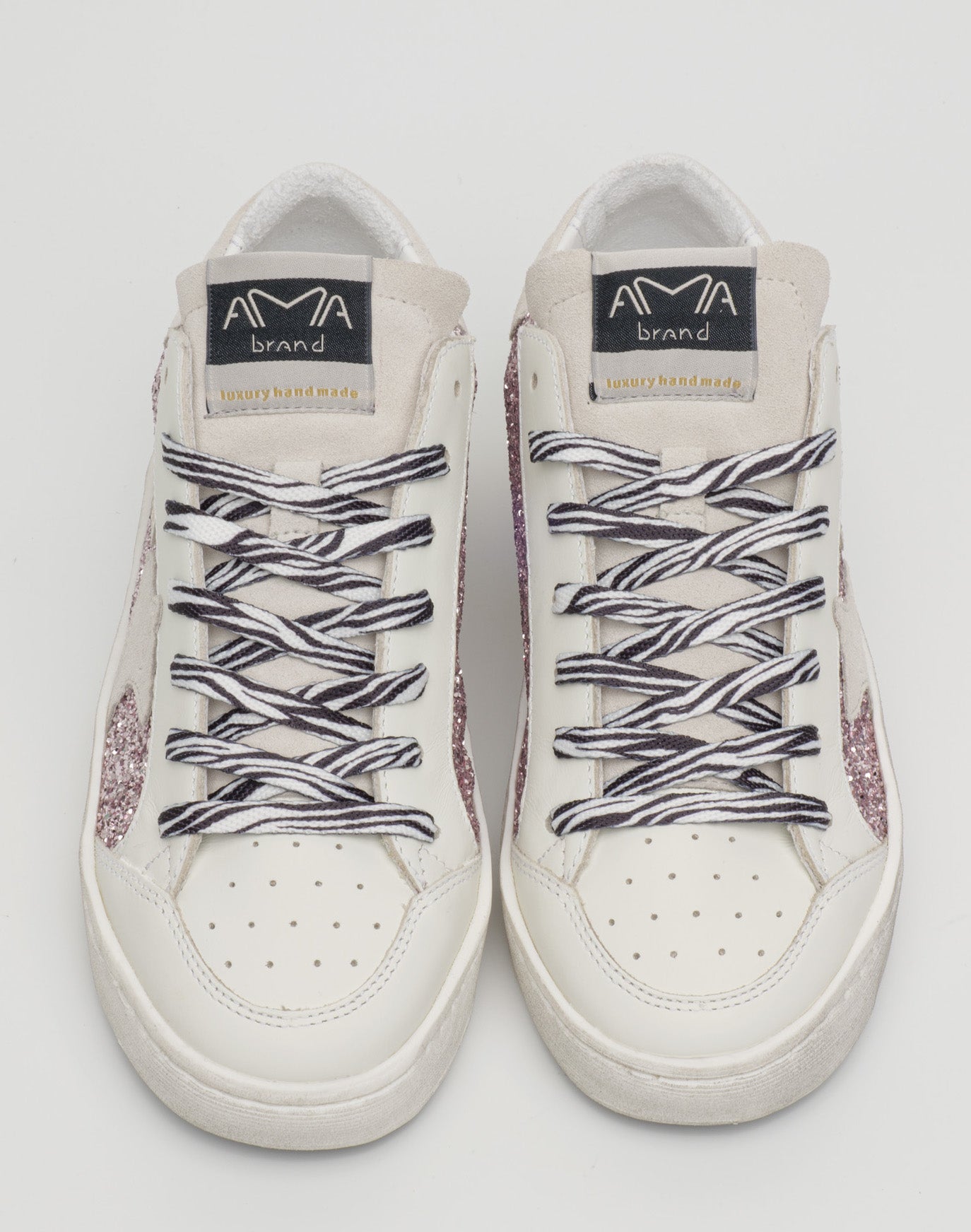 SNEAKERS AMA BRAND DONNA BIANCO - 4039 BI/GLIC