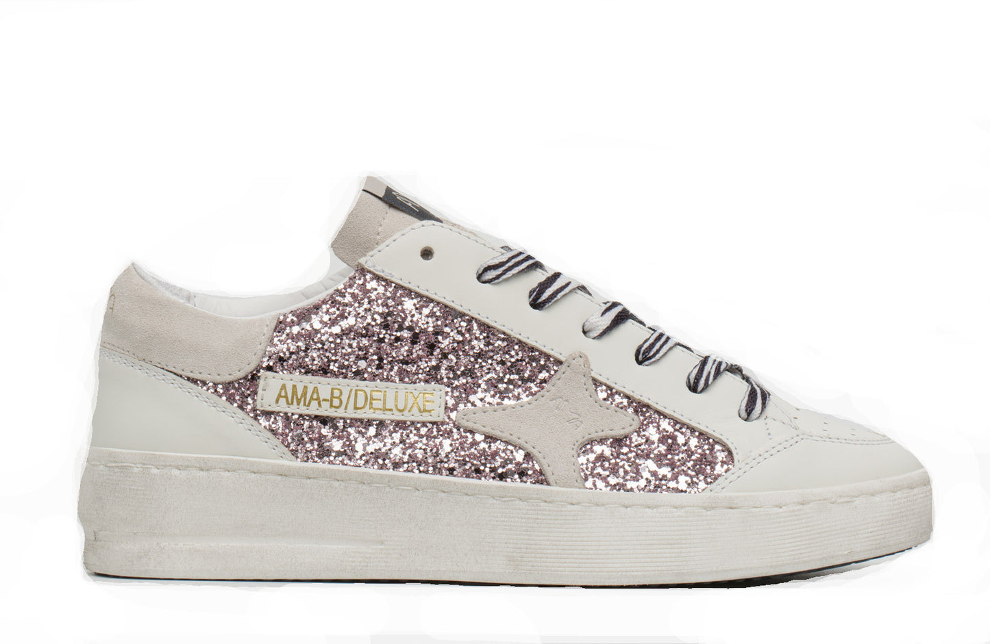 SNEAKERS AMA BRAND DONNA BIANCO - 4039 BI/GLIC