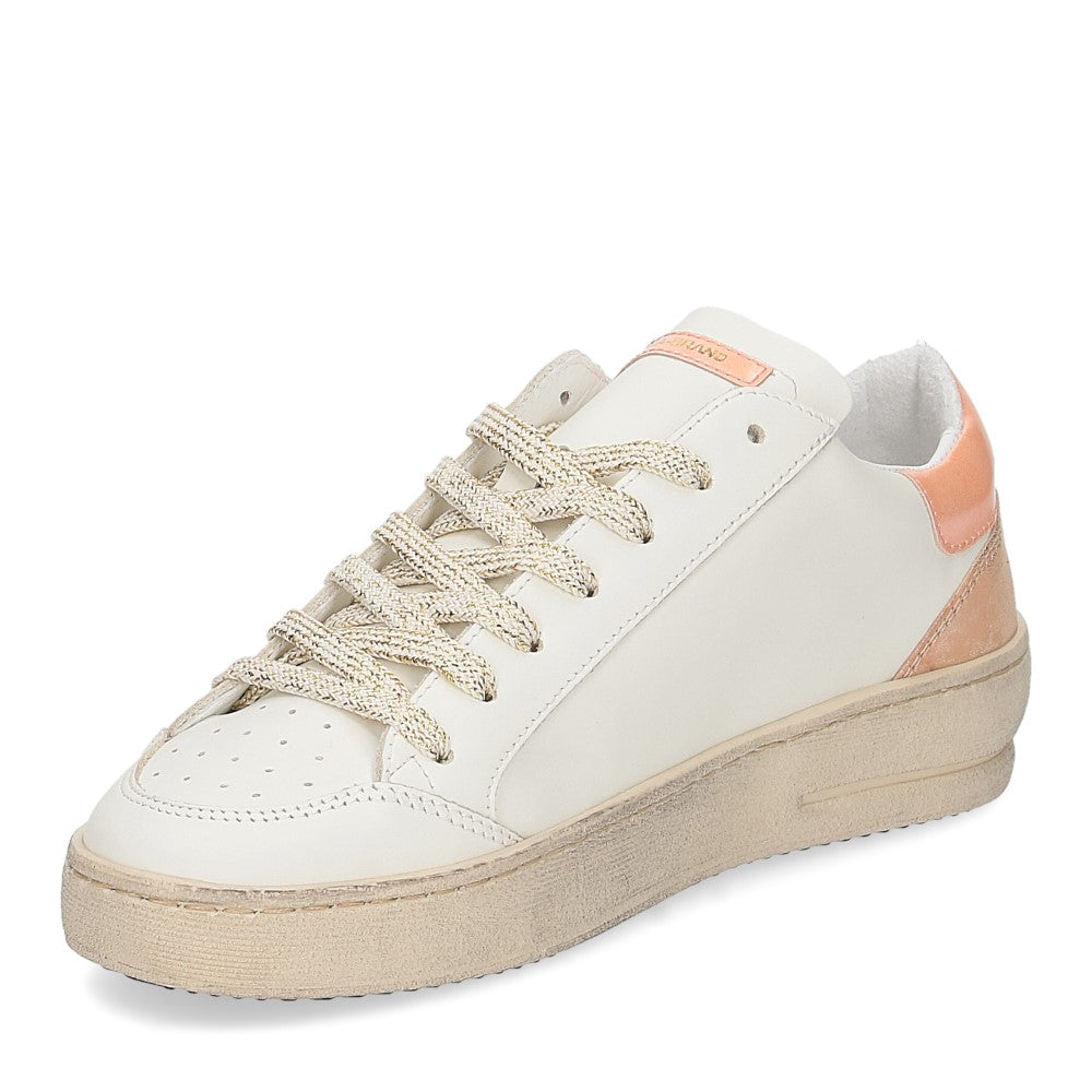 SNEAKERS AMA BRAND DONNA BIANCO - 4040 BI/ROSA