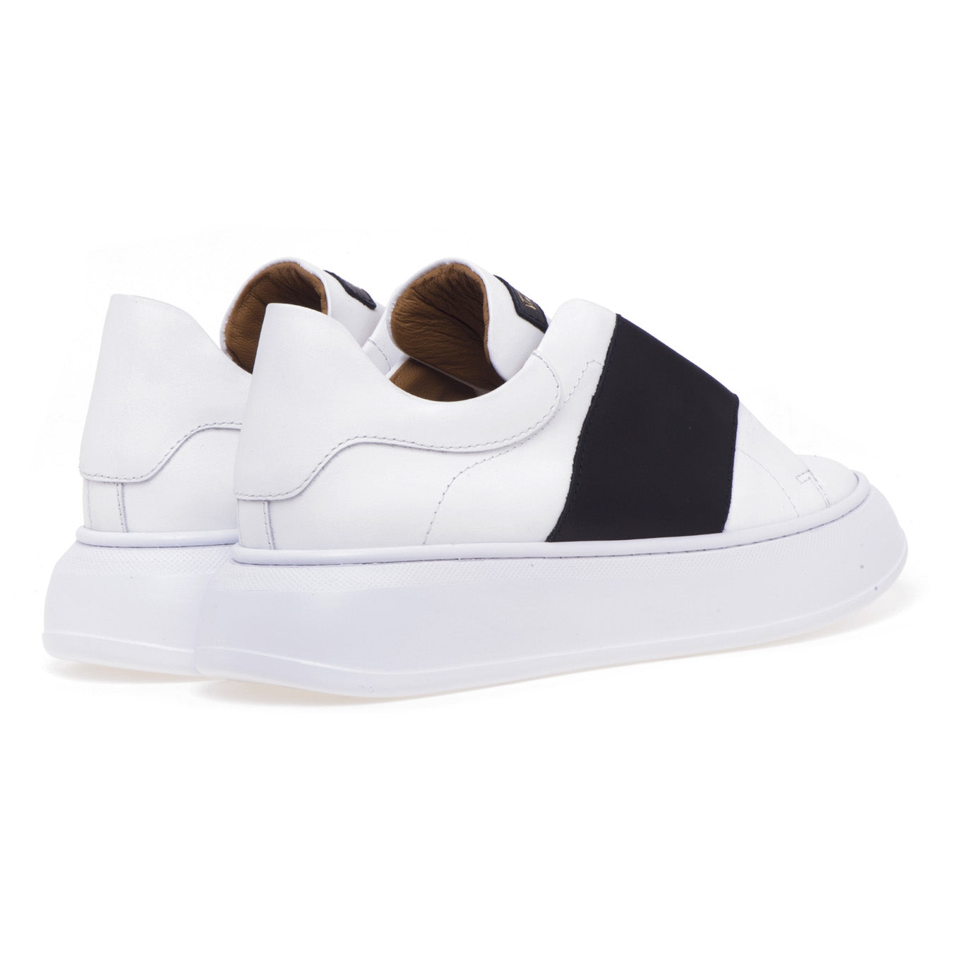 SNEAKERS VIA ROMA 15 DONNA NERO - 4045 BI/NE