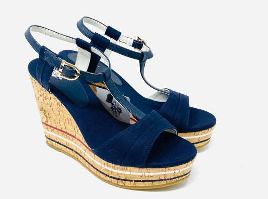 SCARPA U.S. POLO ASSN. DONNA BLU - 4053S1 BLUE