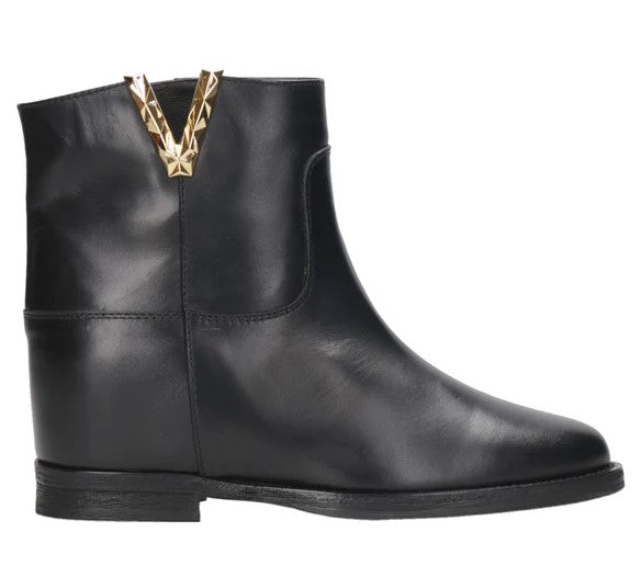 TRONCHETTI BASSI VIA ROMA 15 DONNA NERO - 4056 NERO