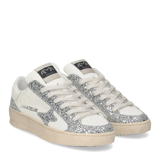 SNEAKERS AMA BRAND DONNA BIANCO - 4062 BI/ARG