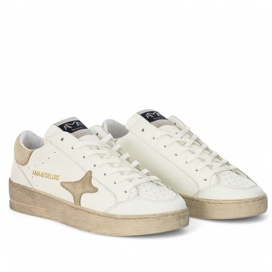 SNEAKERS AMA BRAND UOMO SABBIA - 4071 BI/SAB