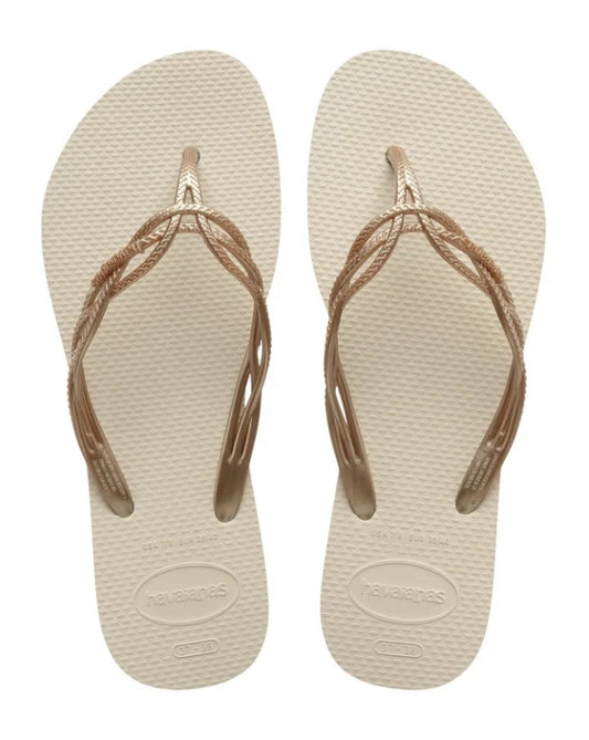 DONNA HAVAIANAS CIABATTE BEIGE - 4123225 BEIGE