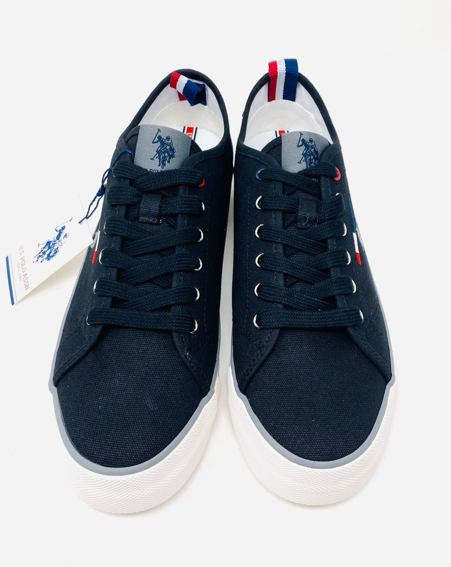 SCARPA U.S. POLO ASSN. UOMO NERO - 4150S1 NERO