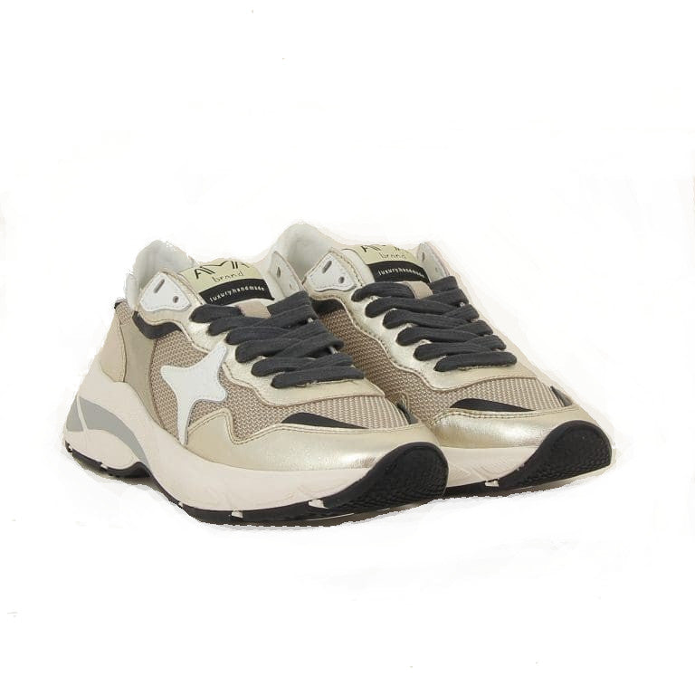 SNEAKERS AMA BRAND DONNA PLATINO - 4162 PLAT