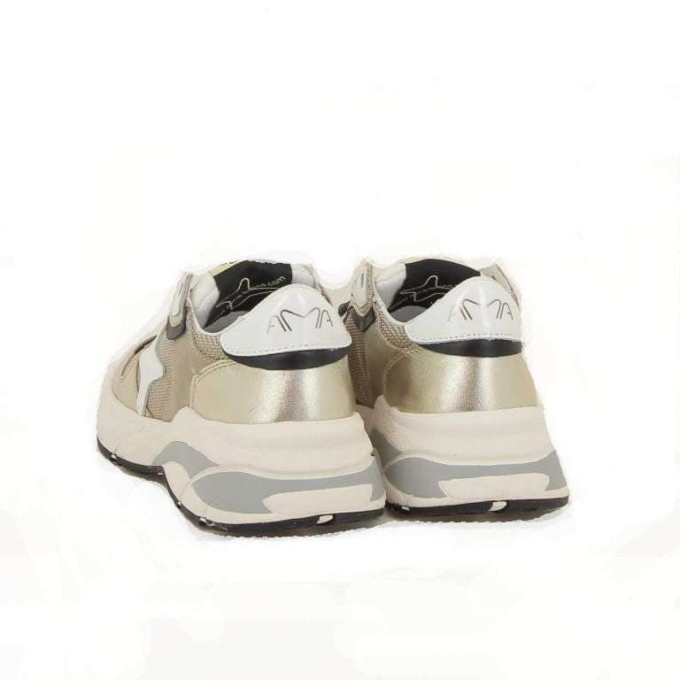 SNEAKERS AMA BRAND DONNA PLATINO - 4162 PLAT