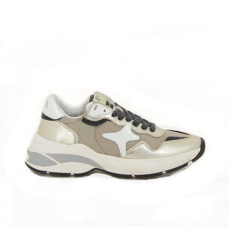 SNEAKERS AMA BRAND DONNA PLATINO - 4162 PLAT