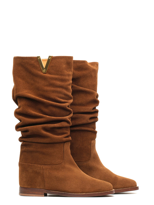 STIVALE VIA ROMA 15 DONNA CUOIO - 4314 MIELE