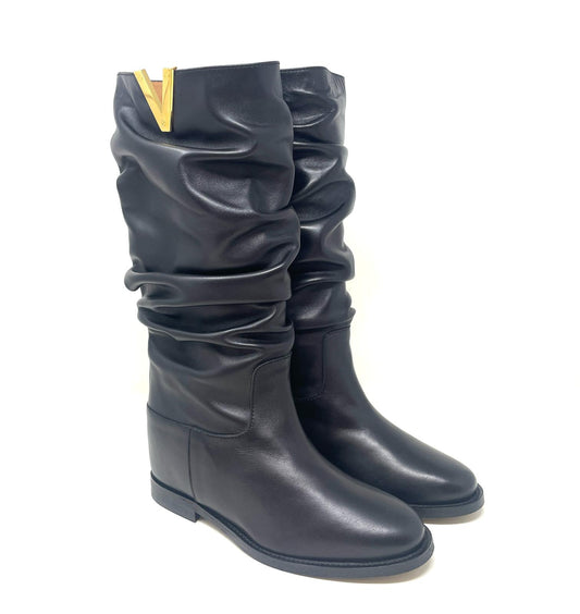 STIVALE VIA ROMA 15 DONNA NERO - 4314 NERO