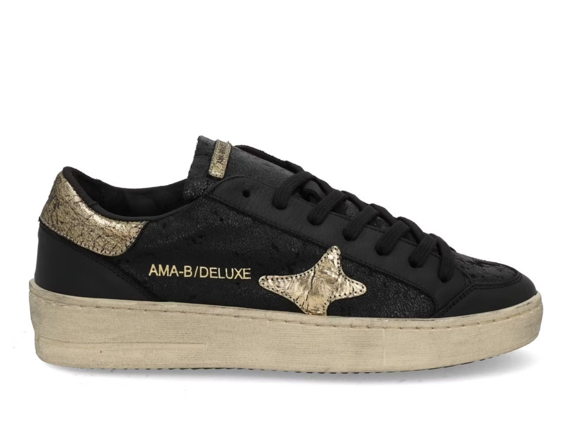 SNEAKERS AMA BRAND DONNA NERO - 4344 NERO