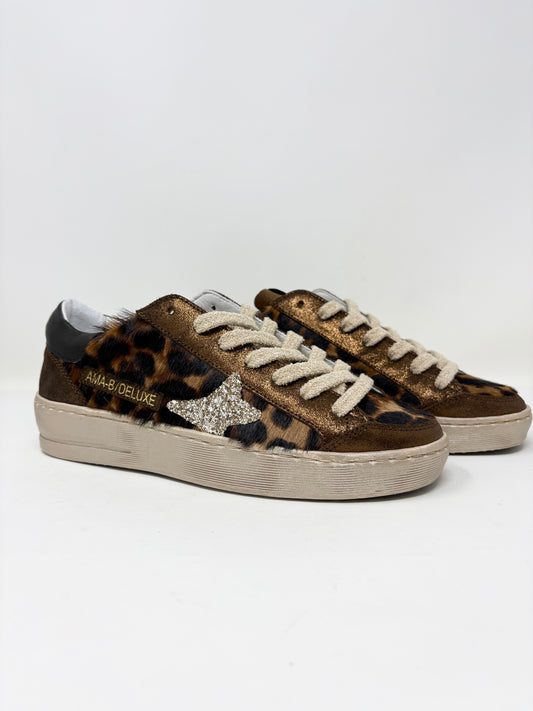 SNEAKERS AMA BRAND DONNA LEOPARDATO - 4347 LEO