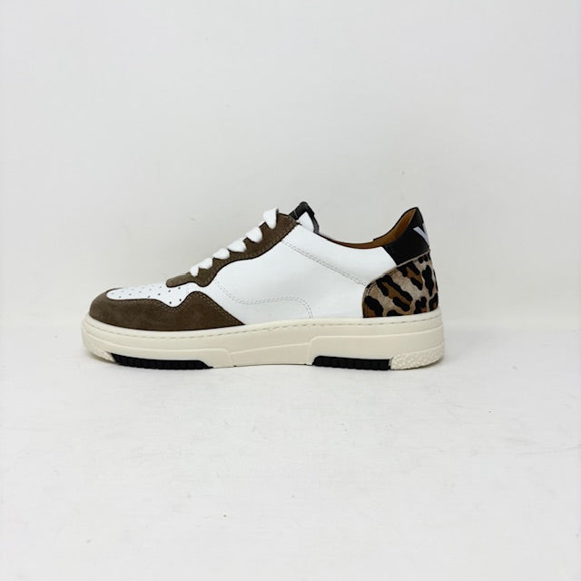 SNEAKERS VIA ROMA 15 DONNA BIANCO - 4350 BI/LEO