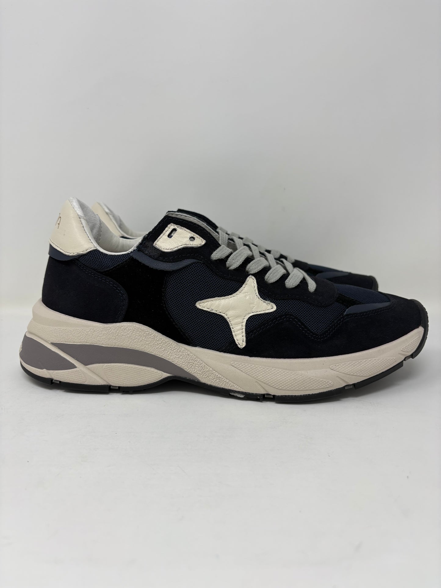 SNEAKERS AMA BRAND UOMO BLU - 4448 BLU