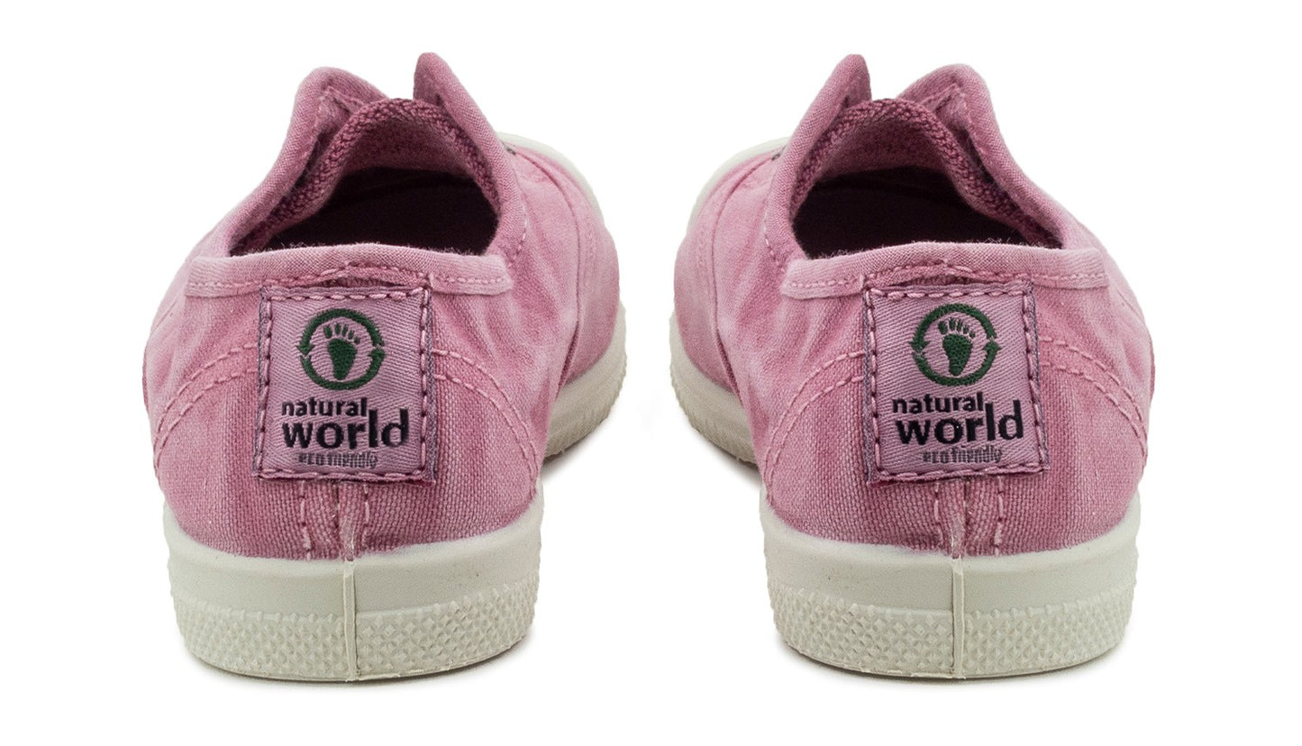 SNEAKERS NATURAL WORLD BAMBINO ROSA - 470E 603