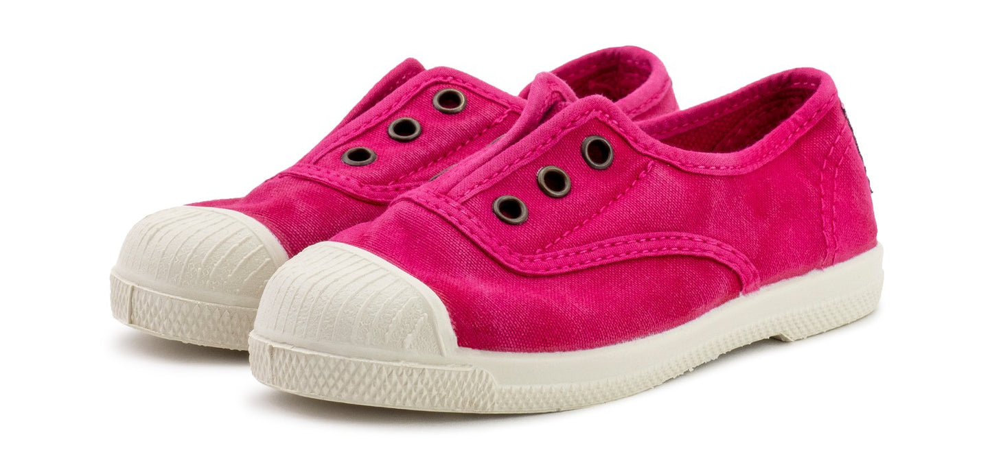 NATURAL WORLD SCARPE BAMBINO FUXIA - 470E 612