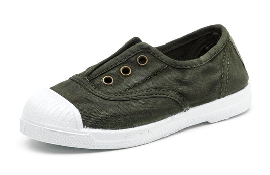 SNEAKERS NATURAL WORLD BAMBINO MILITARE - 470E 622
