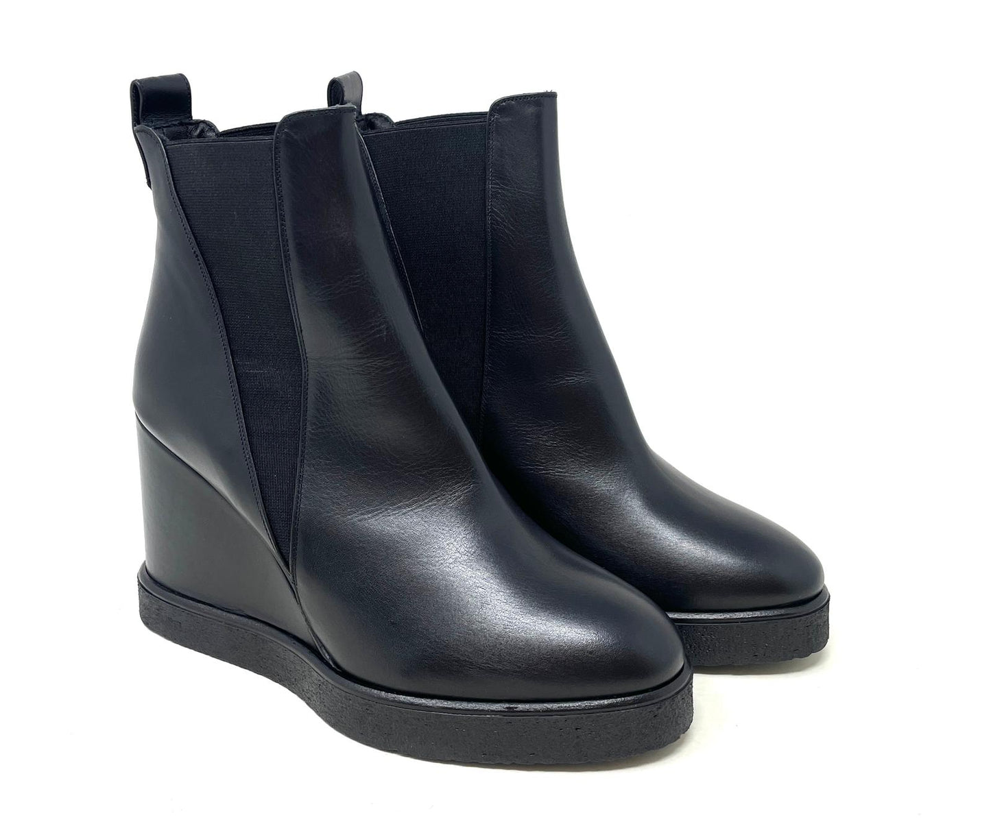 TRONCHETTI CON TACCO VOLPATO DONNA NERO - 552VIT NERO