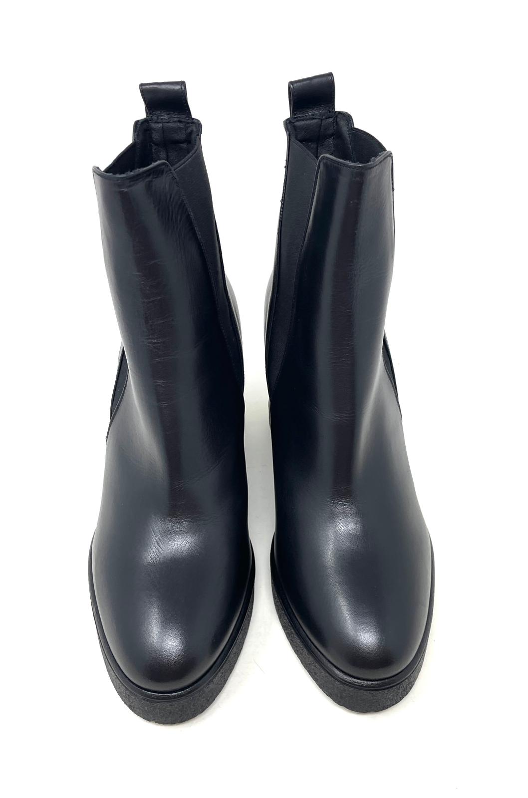 TRONCHETTI CON TACCO VOLPATO DONNA NERO - 552VIT NERO