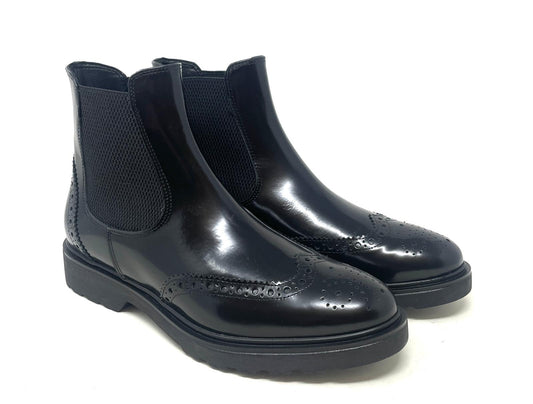 TRONCHETTI BASSI VOLPATO DONNA NERO - 5585A NERO