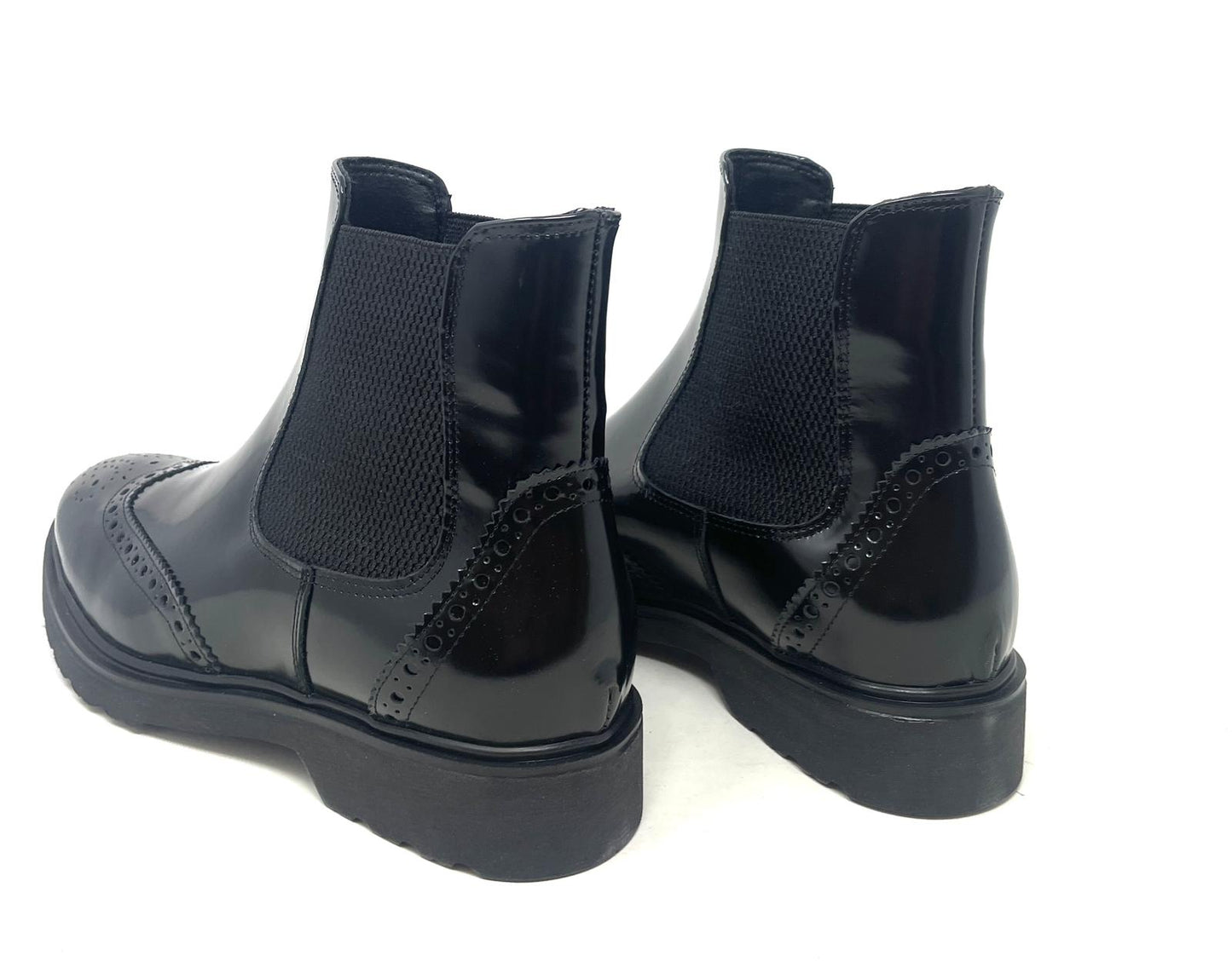 TRONCHETTI BASSI VOLPATO DONNA NERO - 5585A NERO