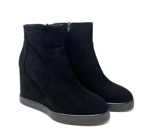 TRONCHETTI CON TACCO VOLPATO DONNA NERO - 558CAM NERO