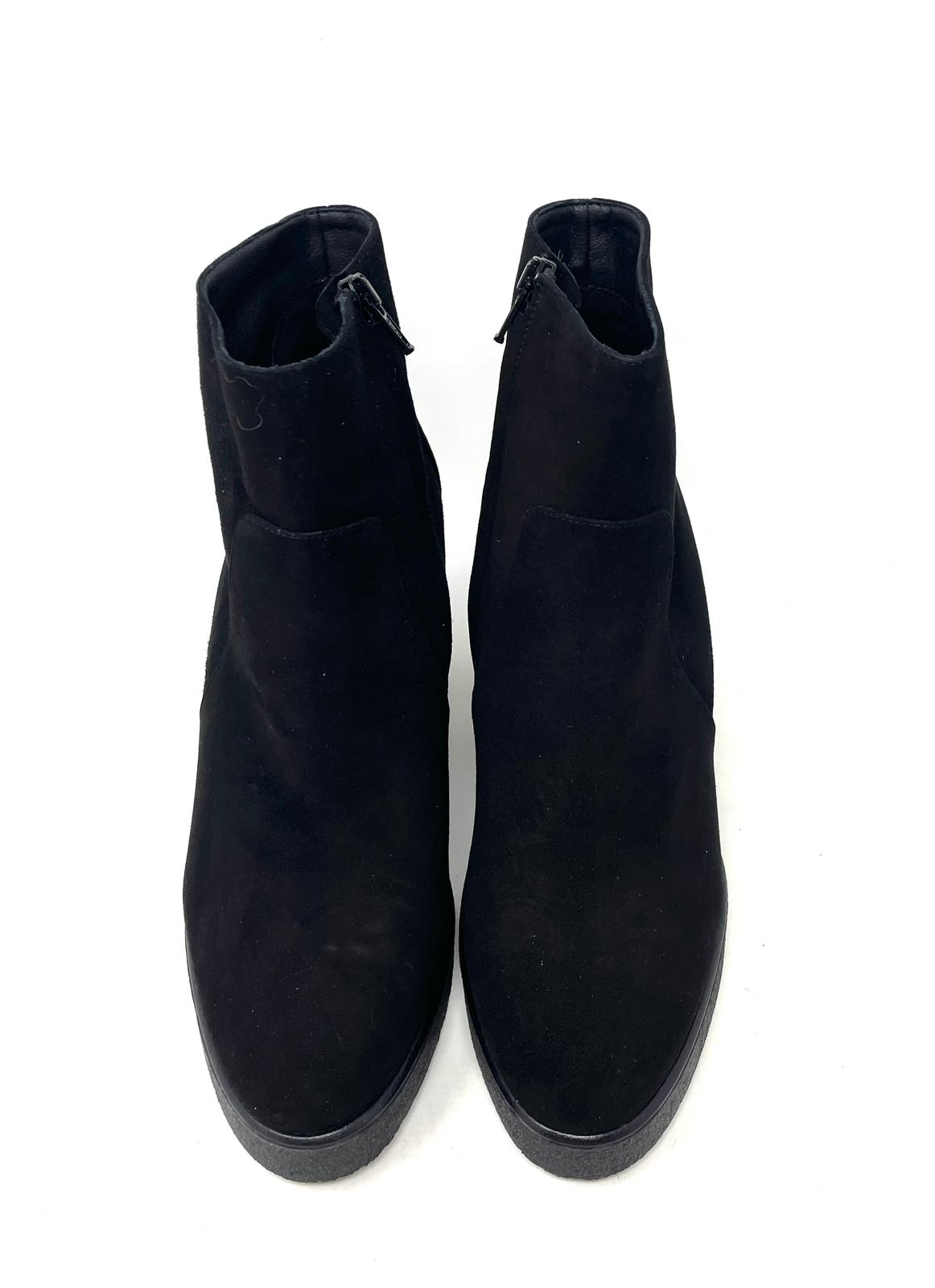 TRONCHETTI CON TACCO VOLPATO DONNA NERO - 558CAM NERO