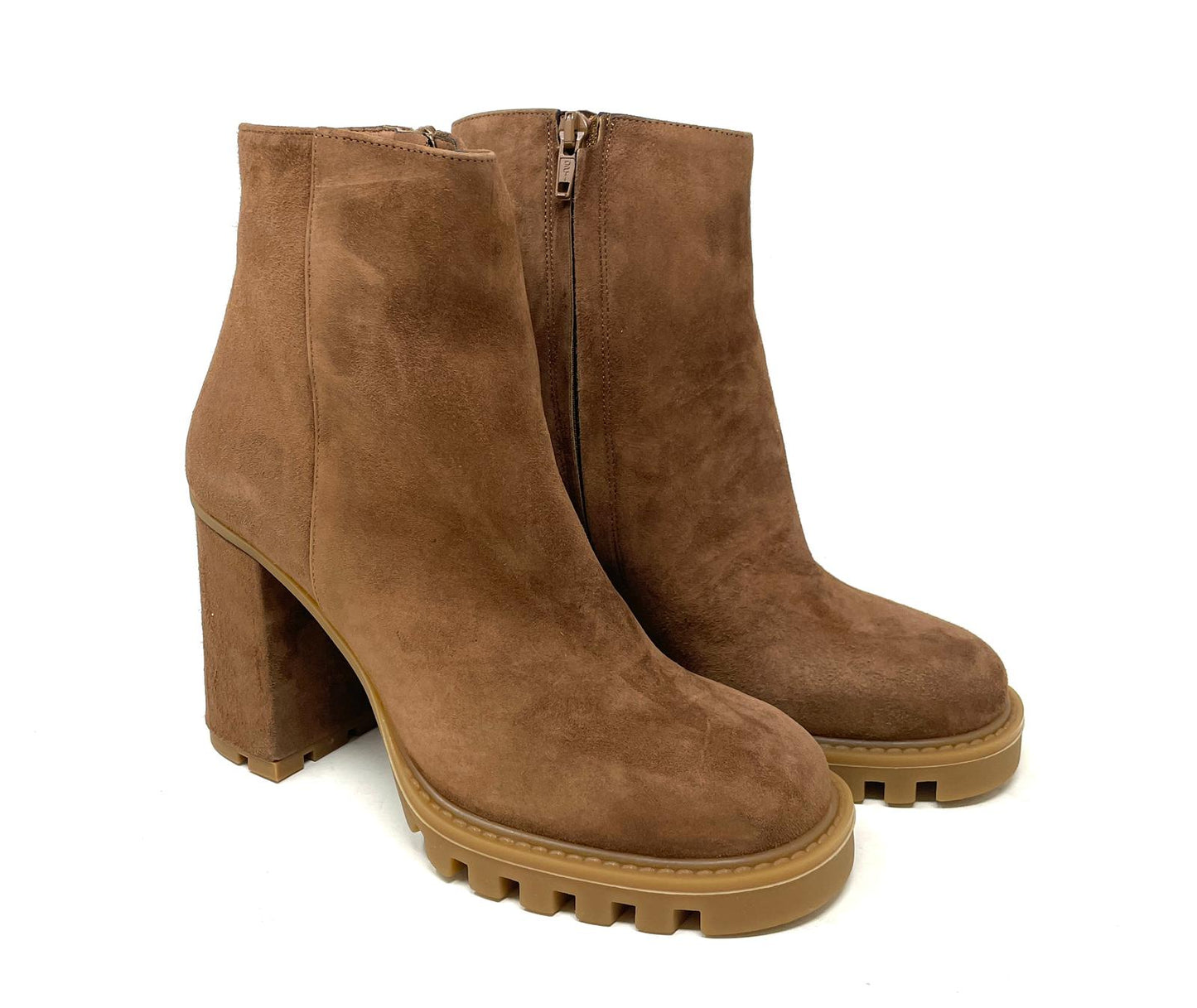 TRONCHETTI CON TACCO VOLPATO DONNA CUOIO - 562CAM CUO