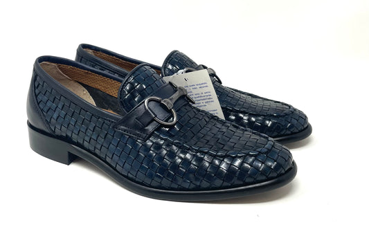 MOCASSINO VOLPATO UOMO BLU - 5763 BLU