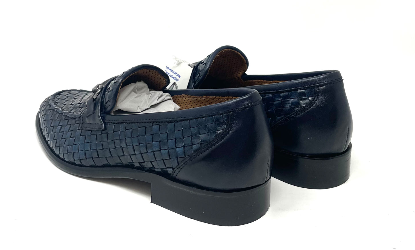 MOCASSINO VOLPATO UOMO BLU - 5763 BLU