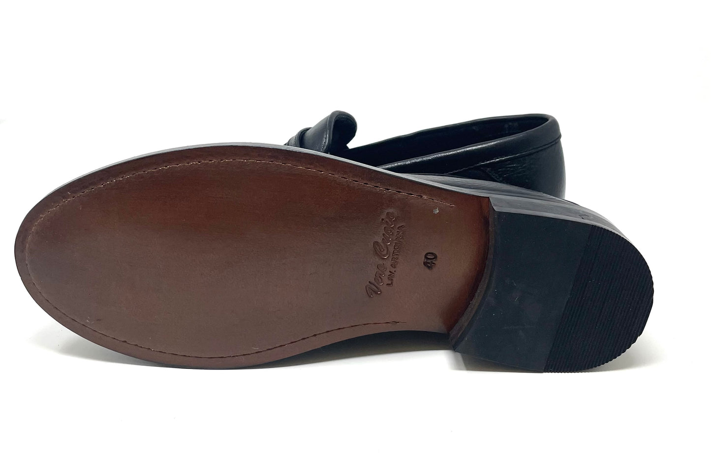 MOCASSINO VOLPATO UOMO NERO - 5787LAV NE