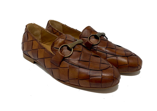 MOCASSINO VOLPATO DONNA CUOIO - 605INT CUOI