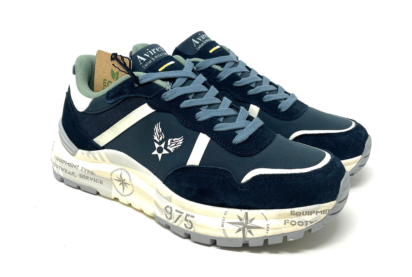 SNEAKERS AVIREX UOMO BLU - 60607 03