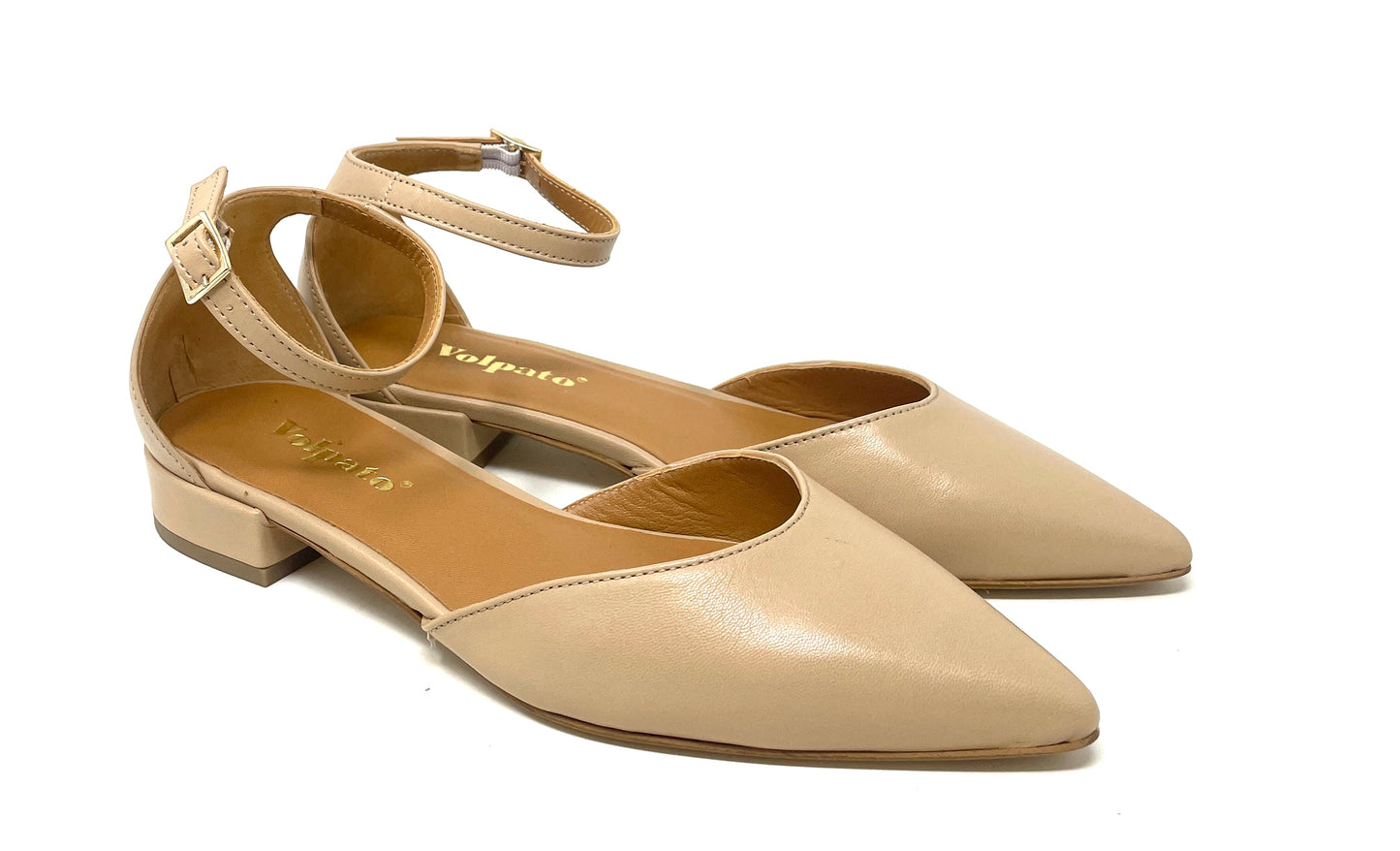 SCARPE BASSE VOLPATO DONNA NUDE - 62 NUDE