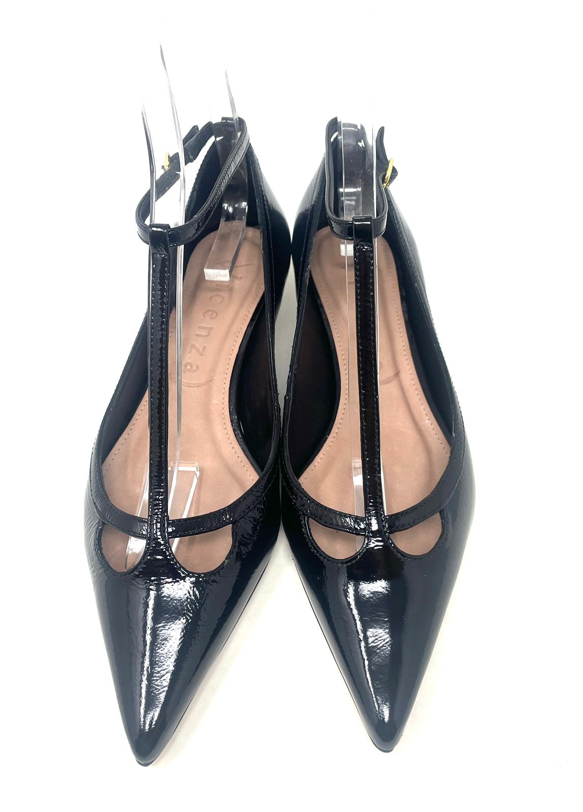 SCARPE CON TACCO VICENZA DONNA NERO - 663050 NERO