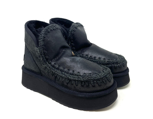 TRONCHETTI BASSI MOU DONNA NERO - 681000A BLK/GRY