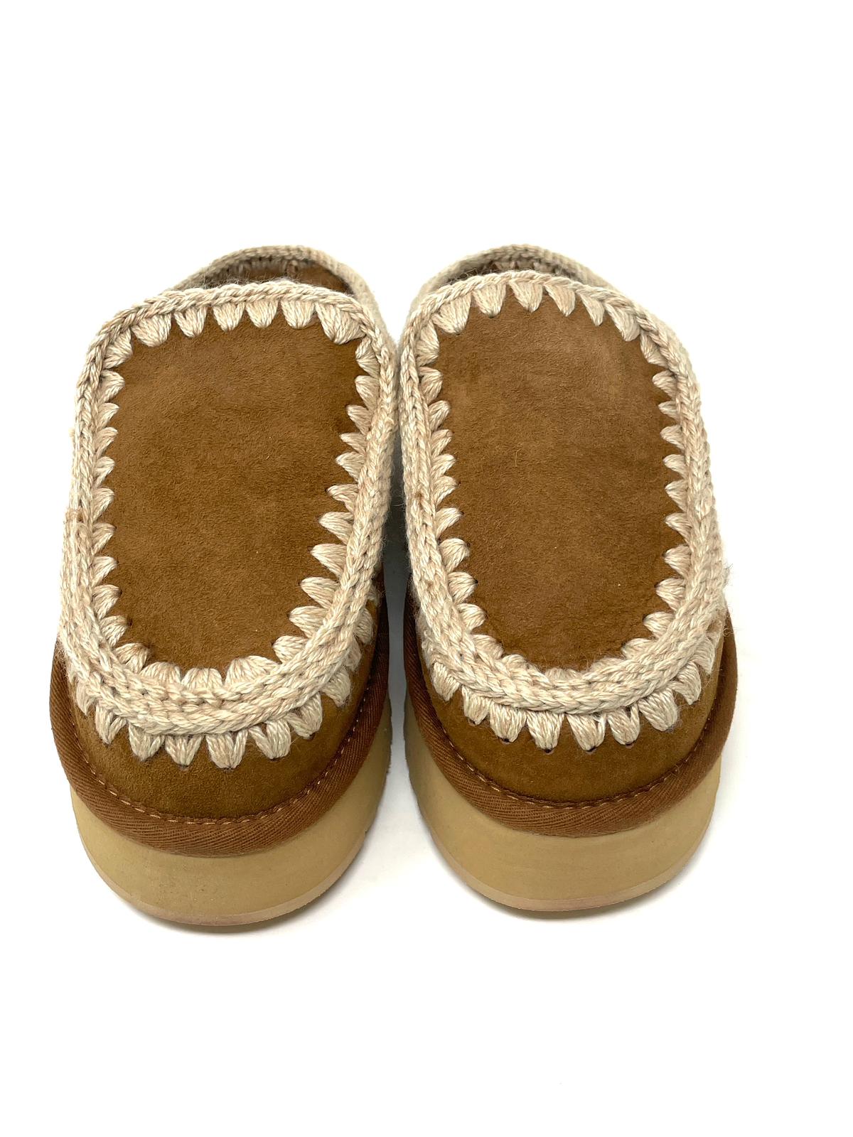 SCARPE BASSE MOU DONNA MARRONE - 681004A COGN