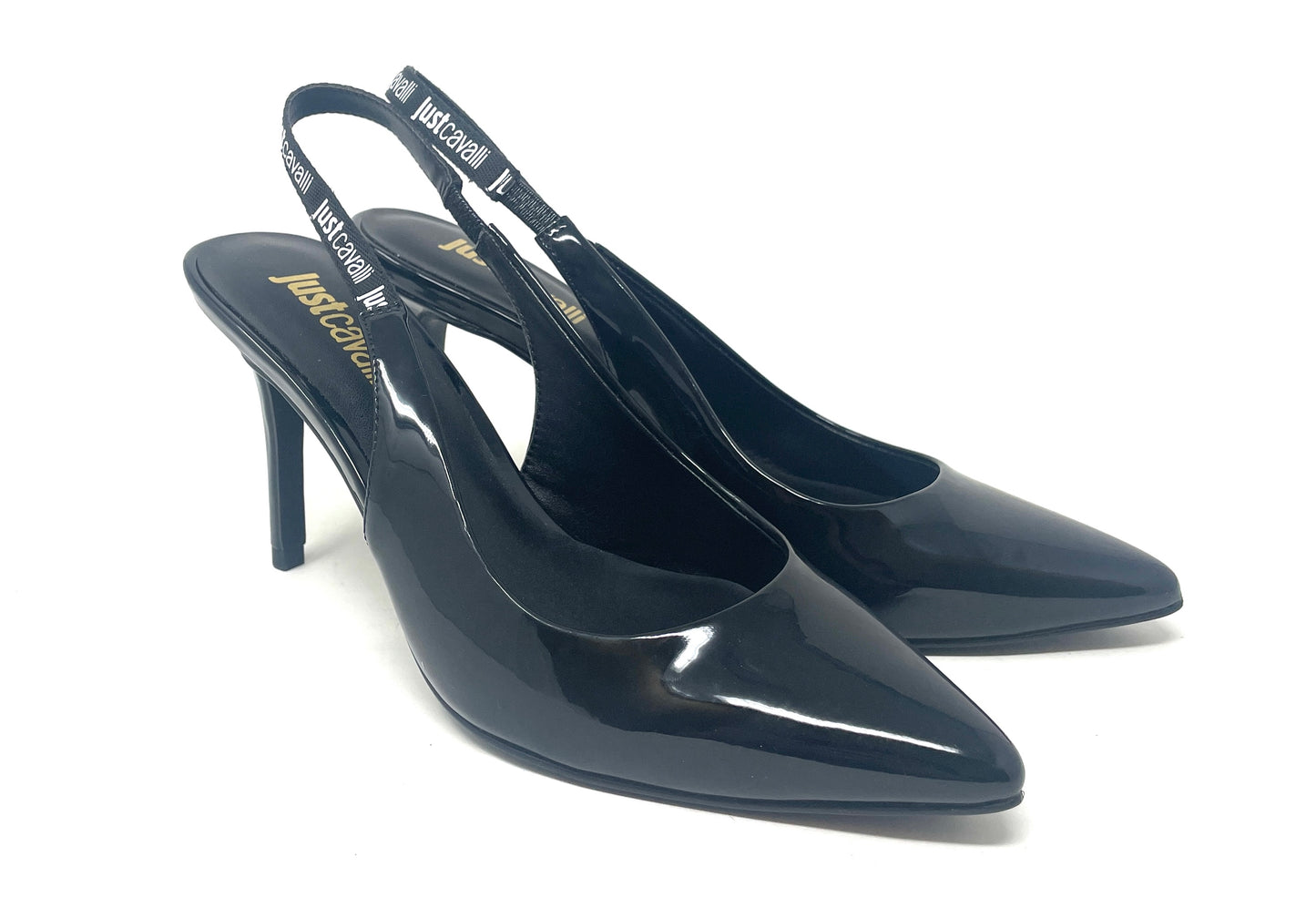 SCARPE CON TACCO JUST CAVALLI DONNA NERO - 74RB3S52 NE