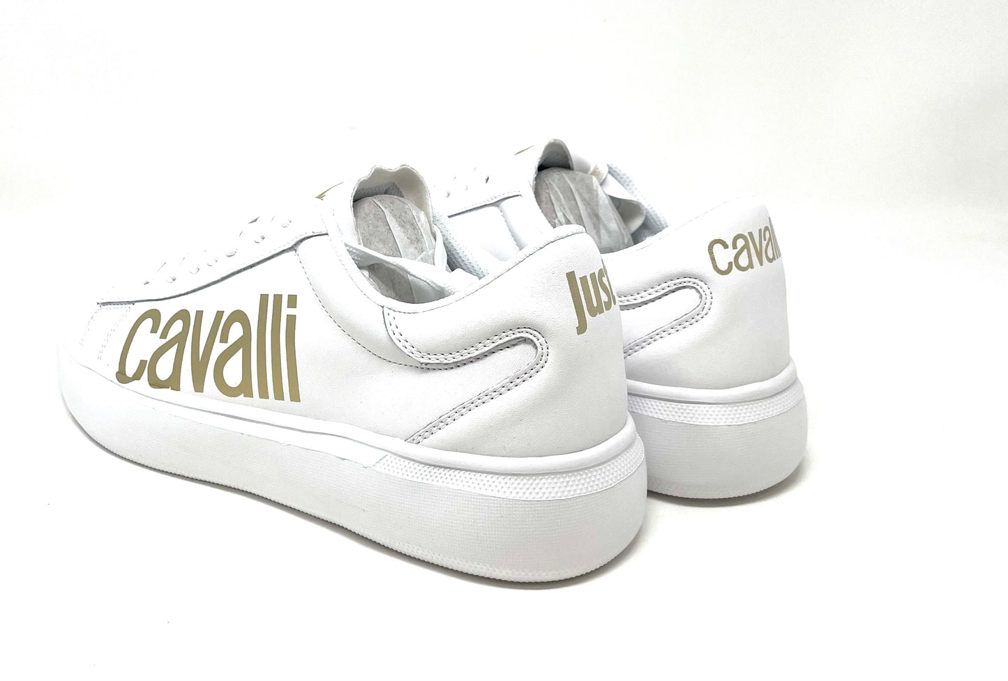 SNEAKERS JUST CAVALLI DONNA BIANCO - 74RB3SB4 BI